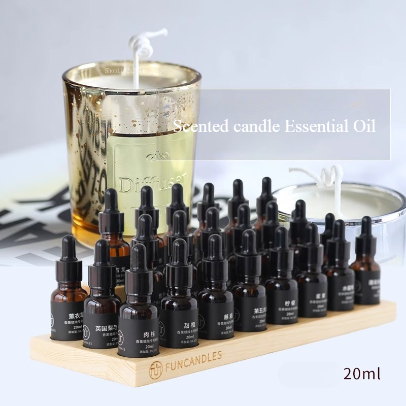 Candle Making Material - 20 ml Doğal Bitkiler Kokulu Mum
