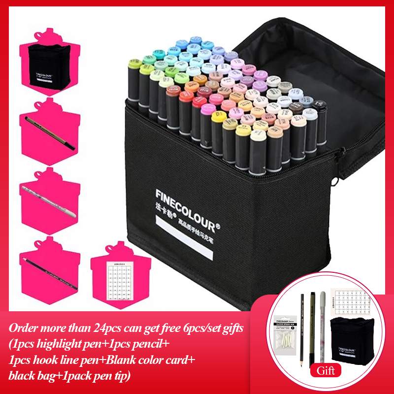 Copic Marker Sketch - Finecolour EF103 Alkol Bazlı Sanat İşaretleyiciler