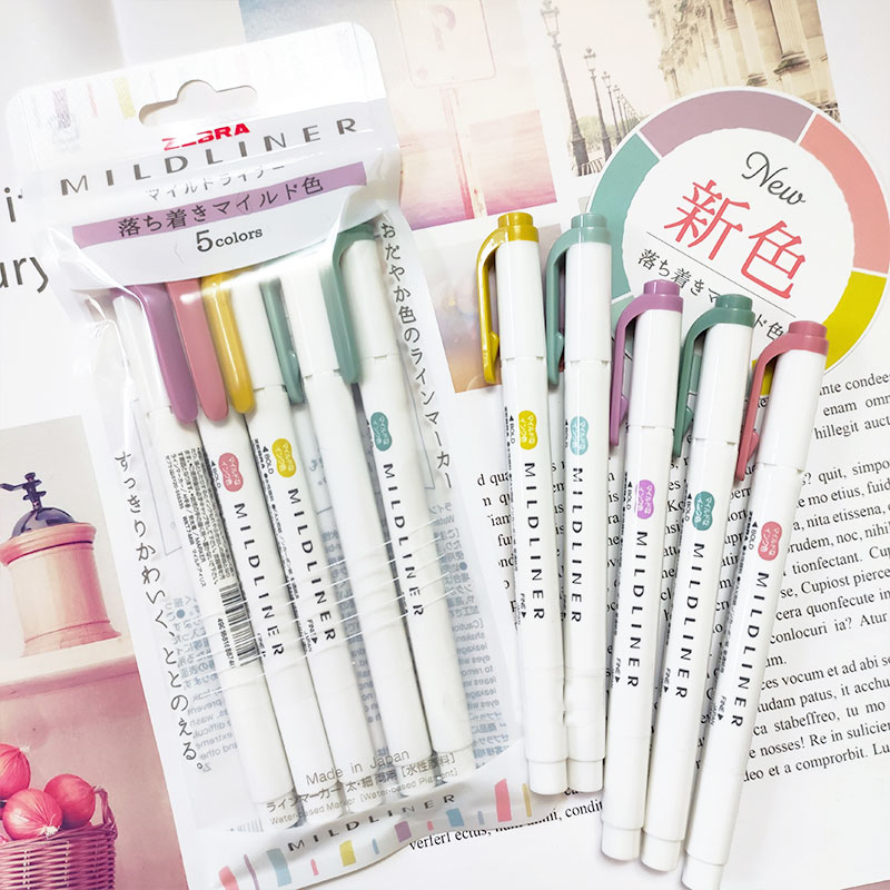 YENI zebra mildliner vurgulayı - Copic Marker Sketch incelemesi ve fiyatı
