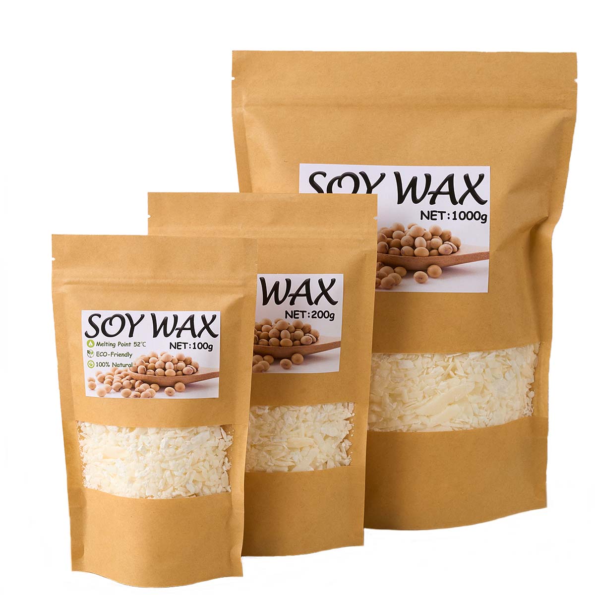 1 Pound Saf Beyaz Soya Balmumu - Candle Making Material incelemesi ve fiyatı