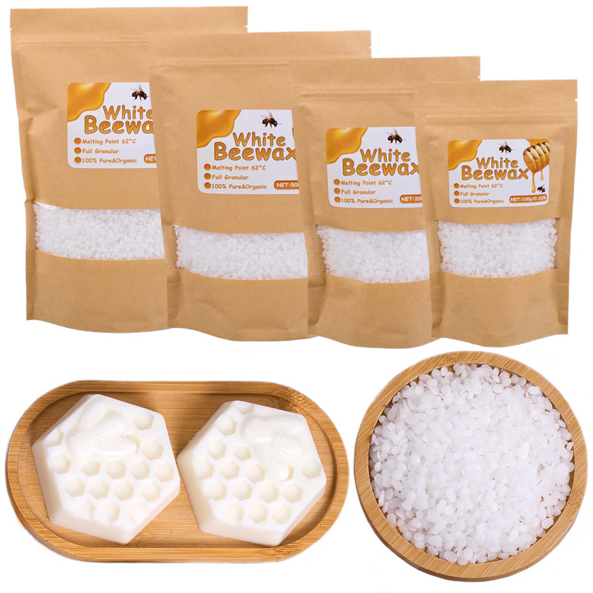 Beyaz Balmumu Saf Doğal Granül - Candle Making Material incelemesi ve fiyatı