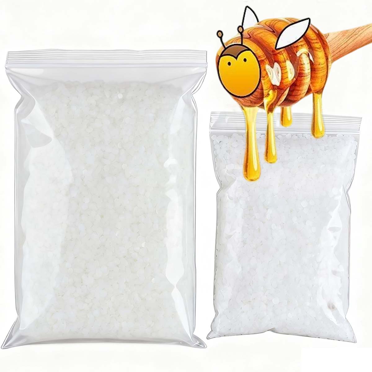200g-1000g Beyaz Balmumu Saf D - Candle Making Material incelemesi ve fiyatı