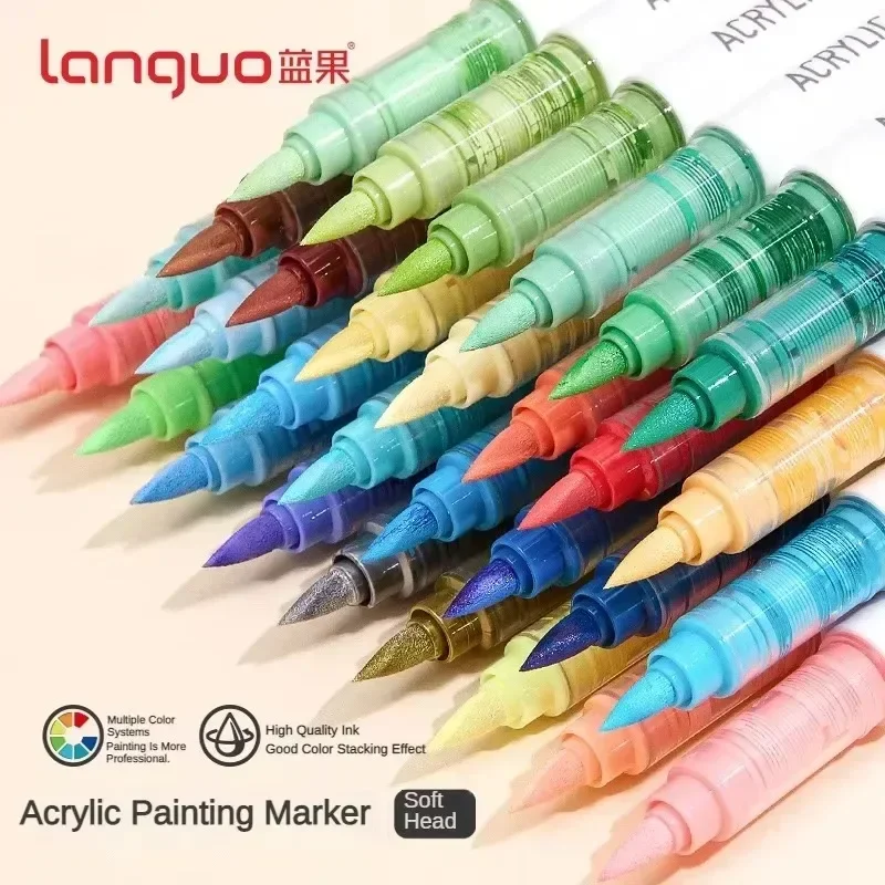 Languo 9 Renkli Doğrudan Sıvı  - Copic Marker Sketch incelemesi ve fiyatı